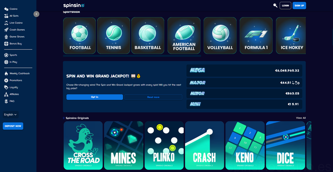 Spinsino Casino Casino